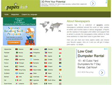 Tablet Screenshot of epapersland.com
